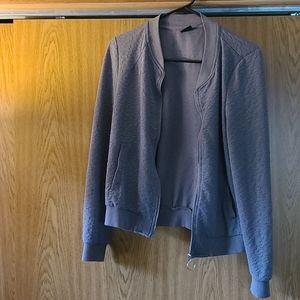 Gray Zip up jacket
